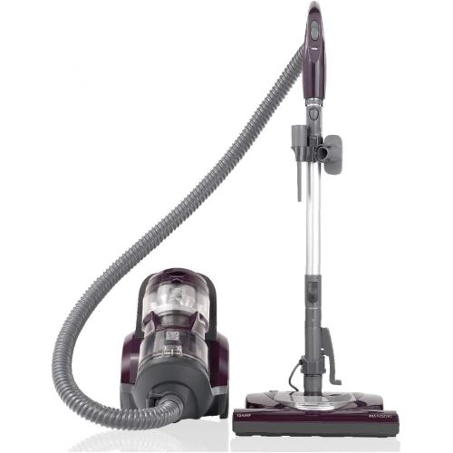  Kenmore Friendly Lightweight Bagless Compact Canister Vacuum with Pet Powermate, HEPA, Extended Telescoping Wand, Retractable Cord and 2 Cleaning Tools, Eggplant