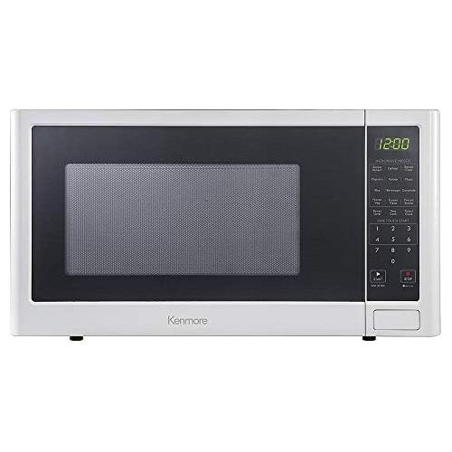  Kenmore 1.6 cu. ft. Countertop 1100 Watts Microwave Oven - White 76982