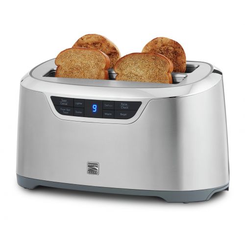  Kenmore Elite 76774 4-Slice Auto-Lift Long Slot Toaster in Stainless Steel