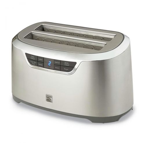  Kenmore Elite 76774 4-Slice Auto-Lift Long Slot Toaster in Stainless Steel