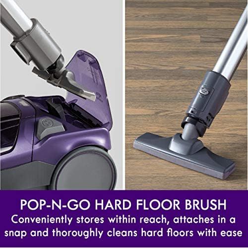  Kenmore 81615 600 Series Pet Friendly Lightweight Bagged Canister Vacuum with Pet PowerMate, Pop N Go Brush, 2 Motors, HEPA Filter, Aluminum Telescoping Wand, Retractable Cord and