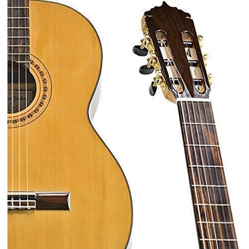  Antonio Giuliani Classical Mahogany Guitar Outfit (CL-5) - Acoustic Guitar with Case and Accessories By Kennedy Violins