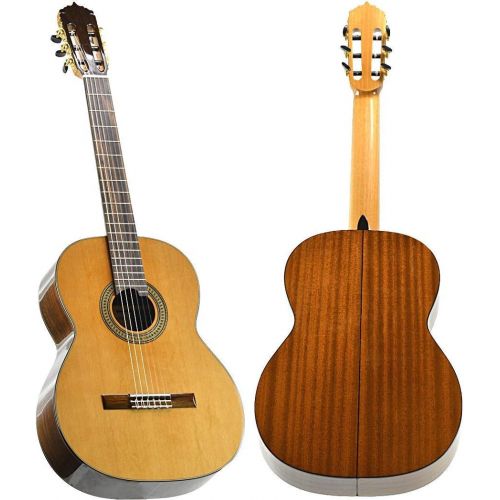  Antonio Giuliani Classical Mahogany Guitar Outfit (CL-5) - Acoustic Guitar with Case and Accessories By Kennedy Violins