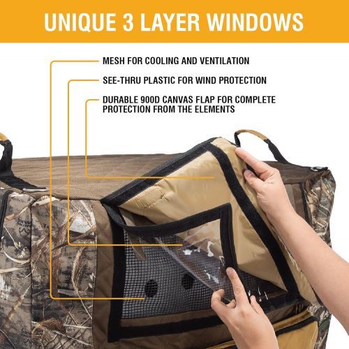  Kennels and crates Browning Insulated Crate Cover Camo Dog Crate Cover, Insulated, Realtree Max