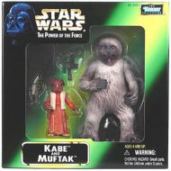 Kenner Star Wars Power of the Force - Mail In Kabe & Muftak Action Figures