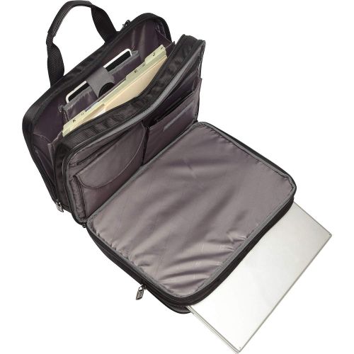  Kenneth+Cole+REACTION Kenneth Cole Reaction ProTec Top Zip Slim Multi-Pocket TSA Checkpoint Friendly 16 Laptop Case/Tablet Bag