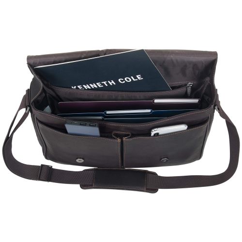  Kenneth+Cole+REACTION Kenneth Cole Reaction Colombian Leather Slim Single Compartment