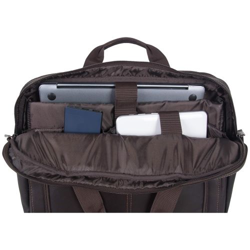  Kenneth+Cole+REACTION Kenneth Cole Reaction Colombian Leather RFID Briefcase - Fits 15.6 Laptops - For Work, School & Travel