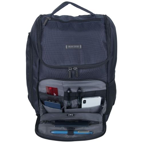  Kenneth+Cole+REACTION Kenneth Cole Reaction Top Zip Laptop With Usb Port (rfid) Laptop Backpack