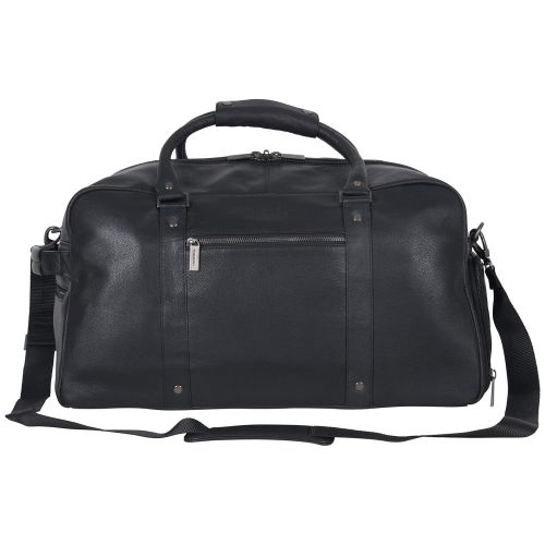  Kenneth+Cole+REACTION Kenneth Cole Reaction Manhattan PDM Leather 20 Top Zip Anti-Theft RFID Travel Duffel Bag/Carry-On