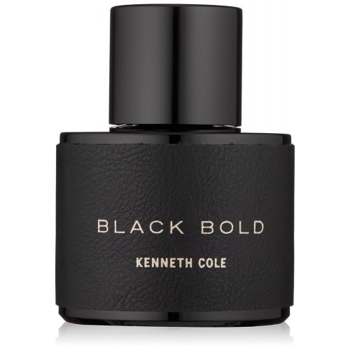  Kenneth Cole Eau De Parfum Spray, Black Bold, 3.4 Fl oz