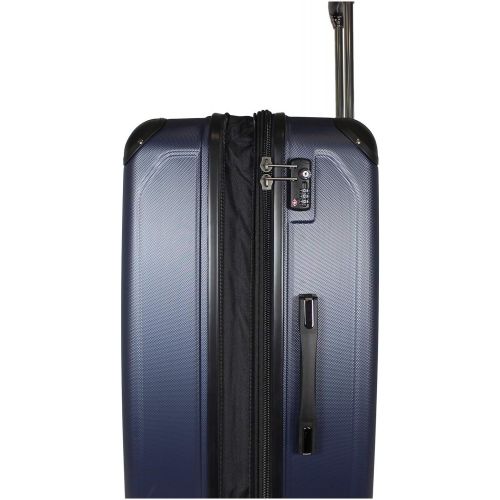  Kenneth Cole Reaction 8 Wheelin Expandable Luggage Spinner Suitcase 29 (Navy)