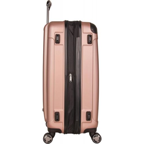  Kenneth Cole Reaction Renegade 28 ABS Expandable 8-Wheel Upright, Rose Gold, inch Checked