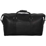 Kenneth Cole Reaction I Beg To Duff-er Full-Grain Colombian Leather Top Zip 20 Carry-On Duffel Travel Bag