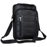 Kenneth Cole Reaction Keystone 1680d Polyester Single Compartment 12 Laptop/Tablet Case, Black