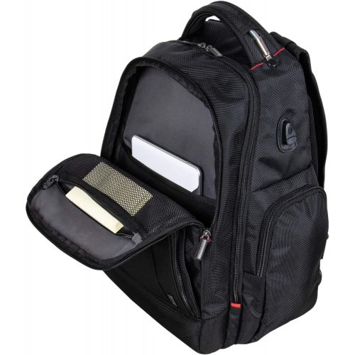  Kenneth+Cole+REACTION Kenneth Cole Reaction Polyester Triple Compartment 17 Laptop Business Backpack With Techni-cole Rfid Backpack