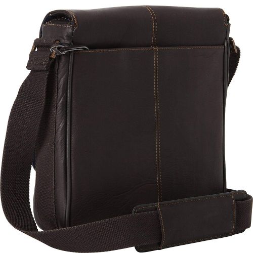  Kenneth Cole REACTION Kenneth Cole Reaction Manhattan Full-Grain Colombian Leather Anti-Theft RFID Crossbody Tablet Bag