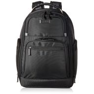 Kenneth Cole REACTION Kenneth Cole Reaction 1680d Polyester Expandable Double Gusset 17.0” Laptop Backpack, Black