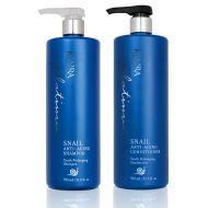 Kenra Platinum Snail Anti-Aging Shampoo and Conditioner Set, 31.5-Ounce