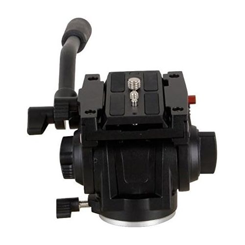  Kenro Pro Fluid Video Mini Head compatible 701HDV with 501PL QR Plate