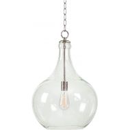 Kenroy Home 93186CLR Rhone 1 Light Pendant