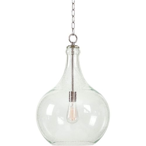  Kenroy Home 93186CLR Rhone 1 Light Pendant