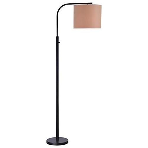  Kenroy Home Bridgeton Arc Floor Lamp, Bronze