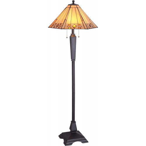  Kenroy Home 33043BRZ Willow Floor Lamp, Bronze