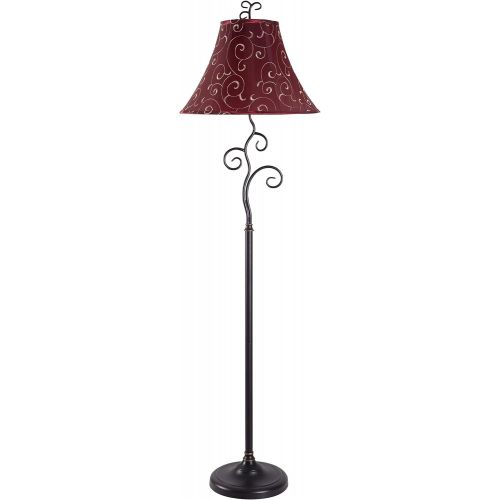  Kenroy Home 31381BRZ Richardson Floor Lamp