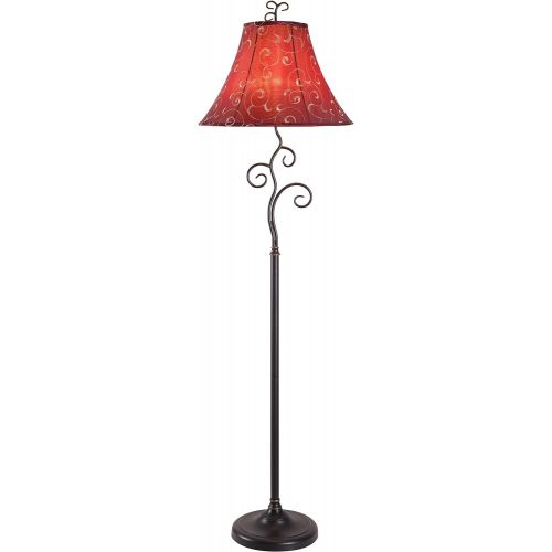  Kenroy Home 31381BRZ Richardson Floor Lamp