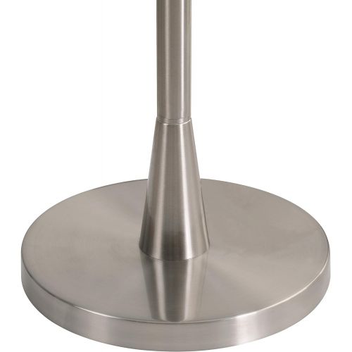  Kenroy Home 21002BS Rush Torchiere, Brushed Steel