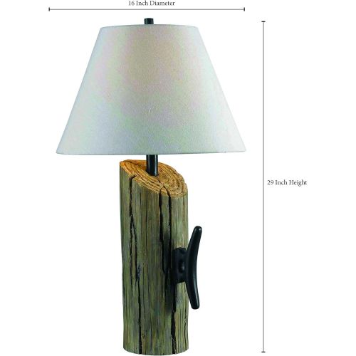  Kenroy Home 32055WDG Cole Table Lamp