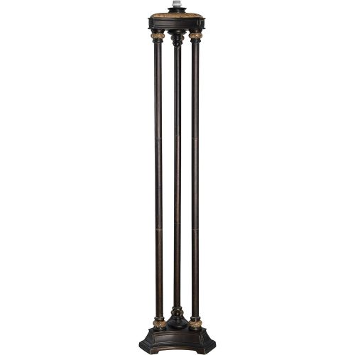  Kenroy Home 32066ORB Colossus 3 Pole Torchiere, 72H,Oil Rubbed Bronze Finish wMarble Finished Accent