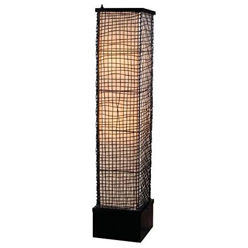  Kenroy Home 32250BRZ Trellis Outdoor Floor Lamp, Bronze Finish, 51 x 9 x 9