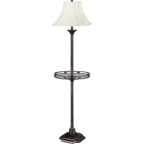  Kenroy Home 33052BBZ Wentworth Floor Lamp, Burnished Bronze