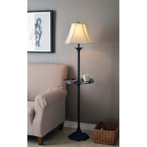  Kenroy Home 33052BBZ Wentworth Floor Lamp, Burnished Bronze