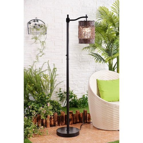  Kenroy Home 32143ORB Brent Outdoor Table Lamp