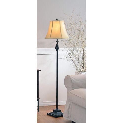  Kenroy Home 21017GFBR Prescott Table and Floor Lamp, 3 Pack, Golden Flecked Bronze