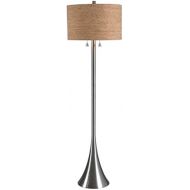 Kenroy Home 32093BS Bulletin Floor Lamp