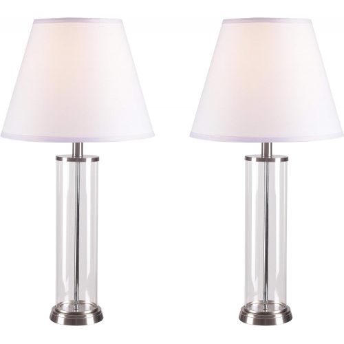  Kenroy Home 32080GBS Echo Table Lamp, 2-Pack