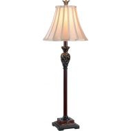 Kenroy Home 20181GR Iron Lace Floor Lamp, Golden Ruby