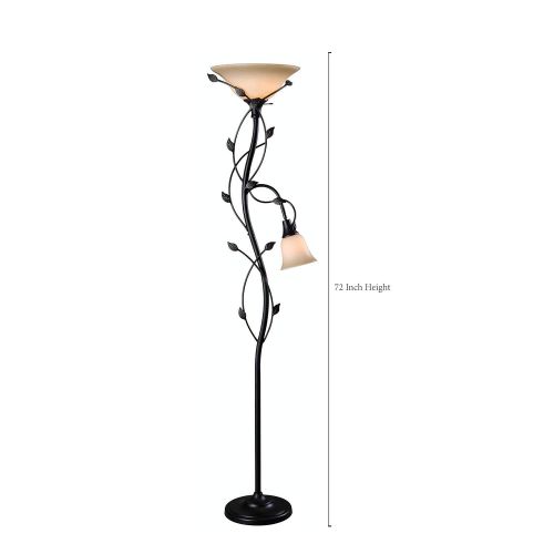  Kenroy Home 32241 Callahan Floor Lamp/Torchiere 72 Inch Height Oil Rubbed Bronze