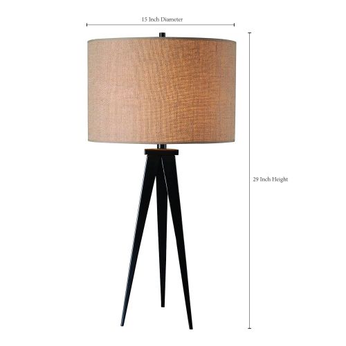  Kenroy Home 32263ORB Foster Floor Lamp, 18 x 18 x 58, Oil Rubbed Bronze Finish