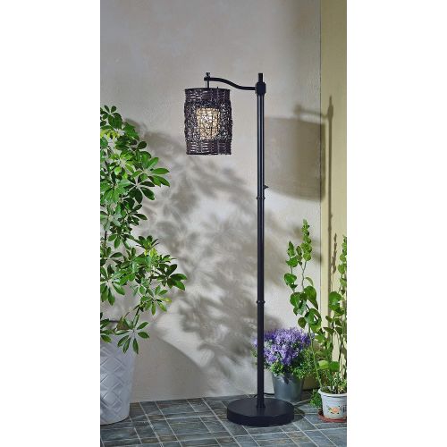  Kenroy Home 32144ORB Brent Floor Lamp Outdoor, Oil Rubbed Bronze Finish