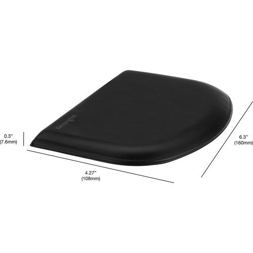  Kensington ErgoSoft Wrist Rest for Slim Mouse/Trackpad (Black)