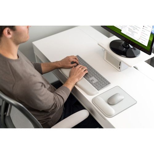  Kensington ErgoSoft Wrist Rest for Slim Keyboards (Gray)