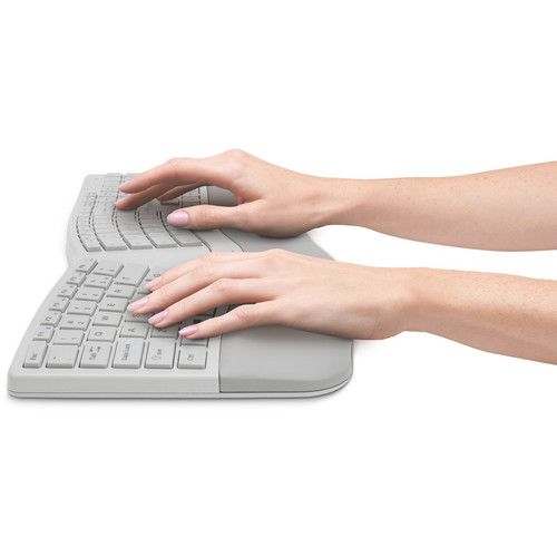  Kensington Pro Fit Ergo Wireless Keyboard and Mouse (Gray)