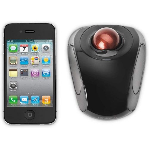  [아마존베스트]Kensington Orbit Wireless Mobile Trackball Mouse - Black