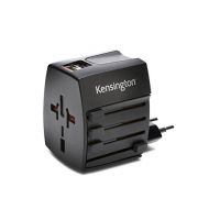 Kensington International Travel Adapter with 2.4 Amp Dual USB Ports (K33998WW)