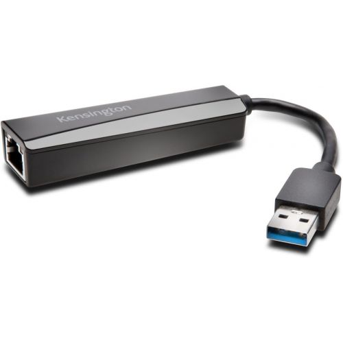  Kensington UA3000E 3.0 to 10100 Fast Ethernet Adapter with 3 USB Ports (K33982WW)